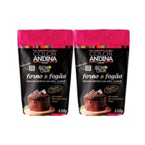 KIT 2 Adoçante Stévia Culinário Fogão e Forno 320g Color Andina Foods