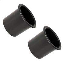 Kit 2 aeroduto 4 Preto Para Caixa Selada