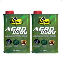 Kit 2 Agro D-600 P Diesel E Biodiesel 500ml - Promax Bardahl Cor:Verde