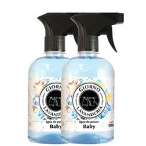 Kit 2 agua de passar giorno baby 500ml