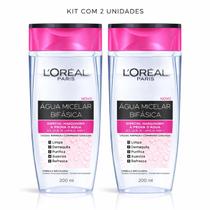 Kit 2 Água Micelar Bifásica L'Oréal 200ml - Original Kit 2 Água Micelar Bifásica L'Oréal 200ml - Original