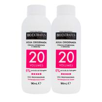 Kit 2 Água Oxigenada Bio Extratus Color 20 Volumes Cremosa 90ml Kit 2 Água Oxigenada Bio Extratus Color 20 Volumes Cremosa 90ml