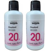 Kit 2 Agua Oxigenada Loreal Professionnel 75ML 20 Volumes 6%