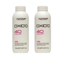 Kit 2 Agua Oxigenada Oxido Alfaparf Milano 40 Volumes 12% 90ml o Auten