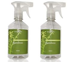 Kit 2 Água Perfumada Para Tecidos Spray Bamboo 500Ml