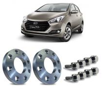 Kit 2 Alargador Espaçador de Rodas 15mm Hb20 2012/....