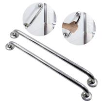 Kit 2 Alça Barra De Apoio Suporte Para Parede Inox 60cm Banheiro Idoso Corrimão Aço Segurança Chuveiro Acessibilidade Vaso Sanitário Kit 2 Alça Barra De Apoio Suporte Para Parede Inox 60cm Banheiro Idoso Corrimão Aço Segurança Chuveiro Acessibilidade Vaso Sanitário