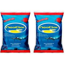 kit 2 Alcalinizante Elevador Alcalinidade Piscinas Neoclor