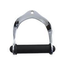 Kit 2 Alças Pegada Emborrachada Crossover Giratório cromado