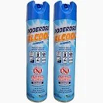 KIT - 2 Álcool Aerosol Spray - 400ml