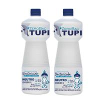 Kit 2 Alcool Desinfetante Bactericida 1L Tupi - 46 INPM Kit 2 Alcool Desinfetante Bactericida 1L Tupi - 46 INPM