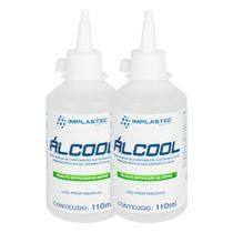 Kit 2 Álcool Isopropilico 110ml - 99,8% PCI Limpeza Eletrônica, Placas e Circuitos
