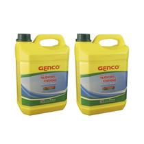 Kit 2 Algicida Manutenção 5L Pool Trat - Genco Kit 2 Algicida Manutenção 5L Pool Trat - Genco