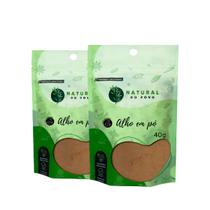 Kit 2 Alho em Pó Natural de Alta Qualidade Premium Pouch 40g