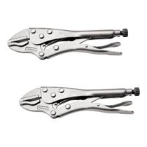 Kit 2 Alicate De Pressão 10 Tramontina Triangular Cor Inox Kit 2 Alicate De Pressão 10 Tramontina Triangular Cor Inox