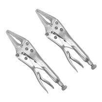 Kit 2 Alicate Pressão MTX 9 Bico Reto - Ferramenta Profissional Crimpagem e Reparos