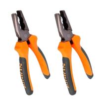 Kit 2 Alicate Universal Em Aço Forjado 8 Polegadas Sharkblue