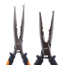 Kit 2 Alicates De Bico Longo Reto P/ Pesca 8,5 e 7,5pol