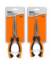 Kit 2 Alicates De Bico Longo Reto P/ Pesca 8,5 e 7,5pol Kit 2 Alicates De Bico Longo Reto P/ Pesca 8,5 e 7,5pol