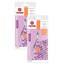 Kit 2 Alicates De Cutícula 775 Professional Aço Inox Mundial