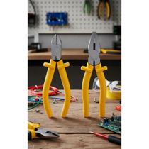 Kit 2 Alicates: Universal + Corte Diagonal Isolado 1000V Pro