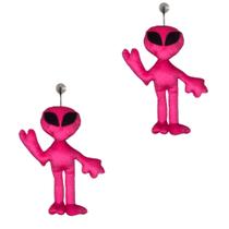 Kit 2 Alienígena ET de Pelúcia 40cm Com Ventosa de Vidro Mascote dos Caminhoneiros - 815 Kit 2 Alienígena ET de Pelúcia 40cm Com Ventosa de Vidro Mascote dos Caminhoneiros - 815