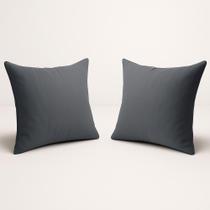 KIT 2 Almofada 42cm Decorativa Suede Fofinha Sofá e Cadeira