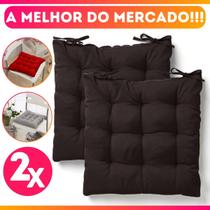KIT 2 Almofadas Assento Grande Cheio Decorativa Futon 40x40CM Banco Sofá Poltrona Cadeira KIT 2 Almofadas Assento Grande Cheio Decorativa Futon 40x40CM Banco Sofá Poltrona Cadeira