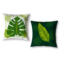 Kit 2 Almofadas Cheias Sofá Sala 40cm x 40cm Digital Decoração Coloridas