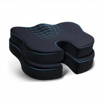 Kit 2 Almofadas Cóccix de Assento Alivio de Dor ao sentar OrtoGold
