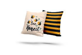 Kit 2 Almofadas Com Enchimento Bee Honest 1