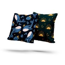 kit 2 almofadas com enchimento Celestiais Sol