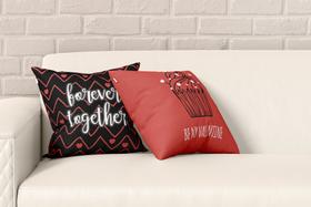 kit 2 almofadas com enchimento Forever Together kit 2 almofadas com enchimento Forever Together