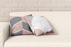 kit 2 almofadas com enchimento Marble linhas kit 2 almofadas com enchimento Marble linhas