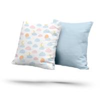 Kit 2 Almofadas Com Enchimento Nuvens Estampadas Candy