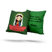 Kit 2 Almofadas com Enchimento Santa Luzia Kit 2 Almofadas com Enchimento Santa Luzia