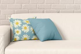 Kit 2 Almofadas Com Enchimento White Daisys Kit 2 Almofadas Com Enchimento White Daisys