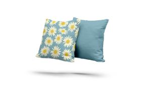 Kit 2 Almofadas Com Enchimento White Daisys Kit 2 Almofadas Com Enchimento White Daisys