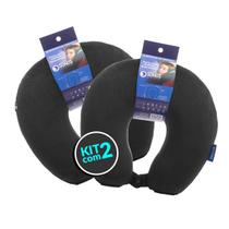 Kit 2 Almofadas de Pescoço Tradicional Sonos Preta