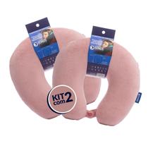 Kit 2 Almofadas de Pescoço Tradicional Sonos Rosê