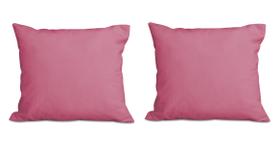 Kit 2 Almofadas Decorativa Quadrado 45x45 cm Cm Sala Quarto Sofá Suede Rosa Eli Móveis Kit 2 Almofadas Decorativa Quadrado 45x45 cm Cm Sala Quarto Sofá Suede Rosa Eli Móveis