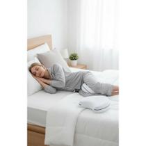 Kit 2 Almofadas Ortopédicas para Pernas Branco