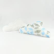 Kit 2 almofadas para quarto bebê em formato NUVEM - Criando com Pedaço de Pano