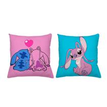 Kit 2 Almofadas Personagem Lilo Stitch Decorativas Cheias