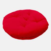 Kit 2 Almofadas Redondas Futon Oxford Lisa 40cm
