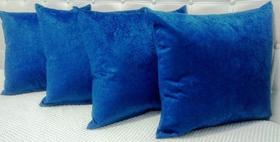 Kit 2 Almofadas Silicone Decorativas Sued 45x45 Com Zíper Kit 2 Almofadas Silicone Decorativas Sued 45x45 Com Zíper