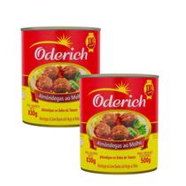 Kit 2 Almondega Ao Molho Oderich Lata 830g