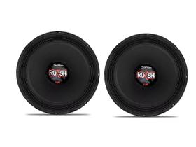 Kit 2 Alto Falante Bomber Rush Woofer Seco 15 Polegadas 1000w Rms 4 Ohms