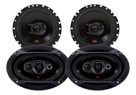 Kit 2 Alto Falantes 6 JBL FLEX4 6TRFX55 110W + 2 Alto Falantes JBL 6x9 69QDFX110 220W Kit 2 Alto Falantes 6 JBL FLEX4 6TRFX55 110W + 2 Alto Falantes JBL 6x9 69QDFX110 220W