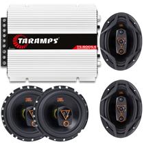 Kit 2 Alto Falantes Jbl 6pol E 6x9 com Modulo Taramps Ts800x4 Kit 2 Alto Falantes Jbl 6pol E 6x9 com Modulo Taramps Ts800x4